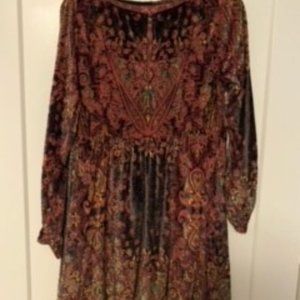 Free People Jewel toned holiday tunic
